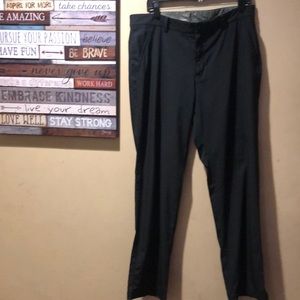 Nike Dri-fit Performance black golf pants.